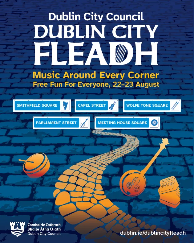 Featured image for Dublin City Fleadh 22-23 August 2026