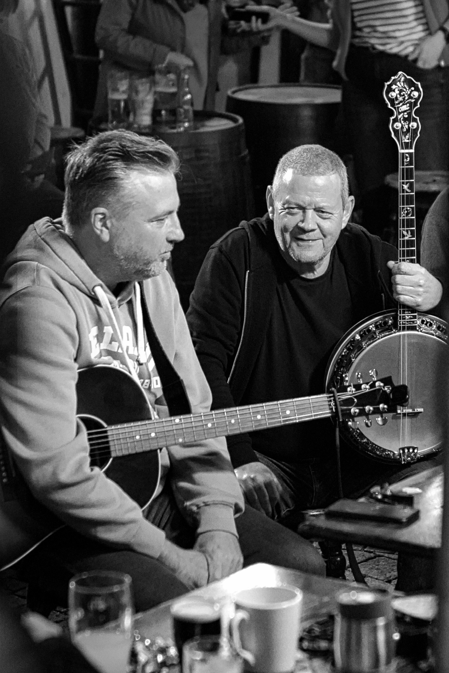 Billy Treacy performing at O'Donoghue's pub Dublin